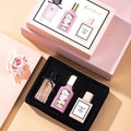 [Gift Box] Women’s Floral Perfume Gift Set 3PCS | Travel Pocket Perfume Spray | Long Lasting Feminine Fragrance | Women’s Day Gift Idea