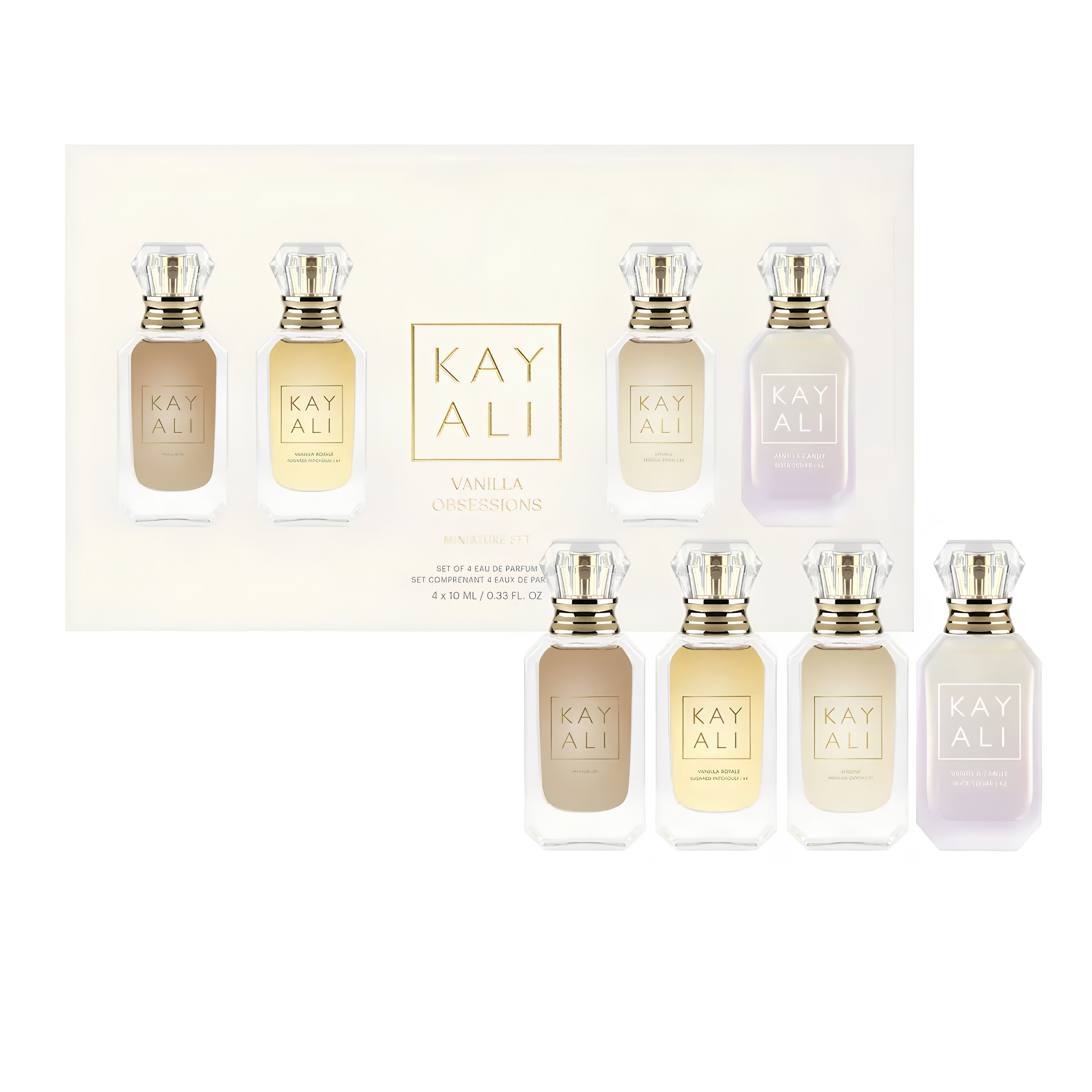 Kayali Vanilla Miniature Obsession Perfume Set 4 x 10ML