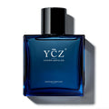 Charm Unfolds Marine Eau De Parfum for Men, Long Lasting Cologne with Fresh Marine & Oriental Woody Notes, 1.7 Fl Oz Masculine Fragrance for Daily Wear, Date Night, Travel & Gifts for Men